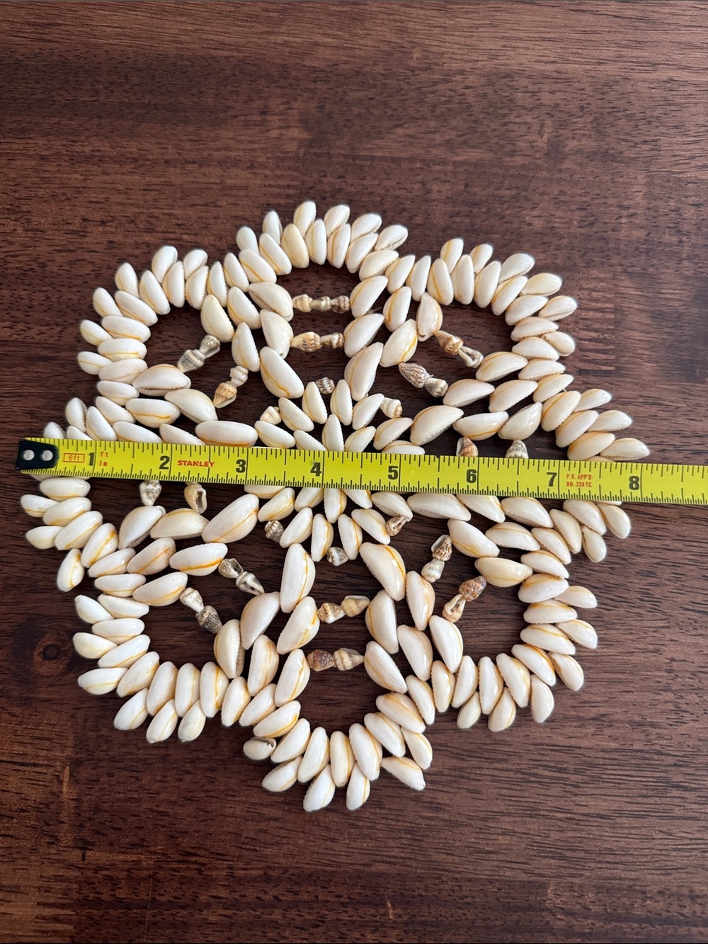 Cowrie Shell trivet / doily - Picture 7 of 7